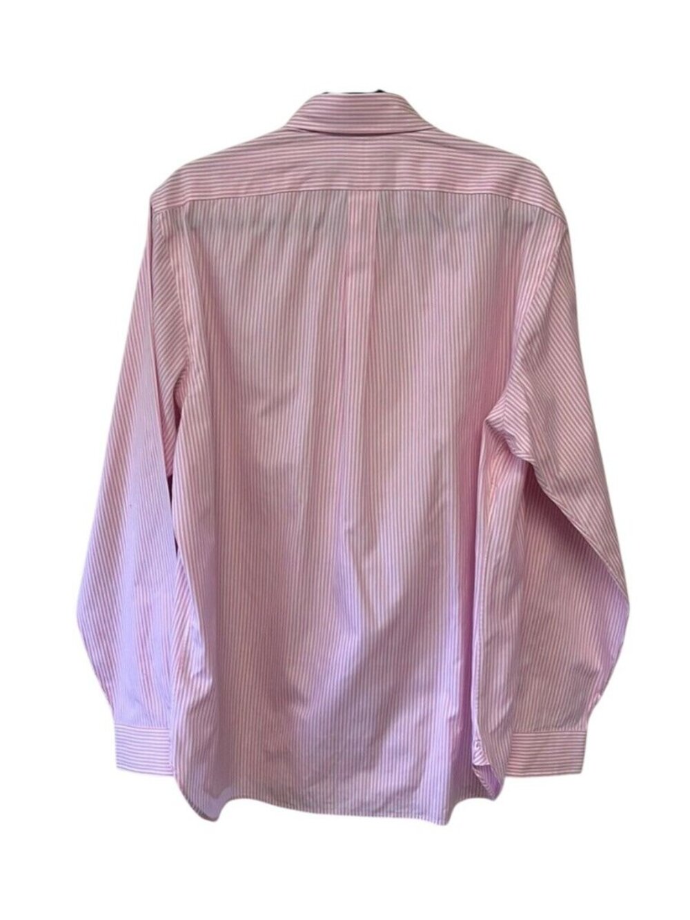 Ralph Lauren pink&white stripe button down shirt men’s sz 16.5/42 100% cotton pr - Picture 5 of 12
